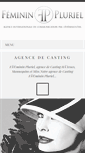 Mobile Screenshot of feminin-pluriel.com